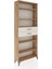 Arges Dolap 5 Raflı 2 Çekmeceli 88X30X221 Çam-Aytaşı 2