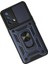 Oppo A74 4g Kılıf Pars Lens Yüzüklü Silikon - Lacivert - MKR021829-1907 2