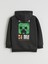 Yeni Sezon Kapüşonlu Minecraft Baskılı Erkek Çocuk Fermuarlı Sweatshirt 1