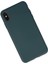 iPhone Xs Max Kılıf Nano Içi Kadife Silikon - Koyu Yeşil - MKR024706-5478 2