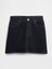 Kadın Lacivert Denim Mini Etek 2