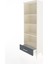Arges Dolap 4 Raflı Tek Çekmeceli 60X30X163 Aytaşı-Antrasit 4