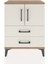 Arges Komodin 2 Raflı 2 Çekmeceli 2 Kapaklı 60X30X80 Çam-Aytaşı 1