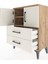Arges Komodin 2 Raflı 2 Çekmeceli 2 Kapaklı 60X30X80 Çam-Aytaşı 4