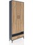 Arges Dolap 6 Raflı Tek Çekmeceli 2 Kapaklı 88X30X221 Antrasit-Çam 2