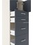 Hyperion Dolap Tek Raflı 5 Çekmeceli 2 Kapaklı 60X44X182 Aytaşı-Antrasit 5