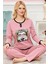 Bayan Uzun Kollu Pijama Takımı Model No 7616 2