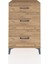 Hyperion Komodin 3 Çekmeceli 60X44X96 Çam-Çam 1