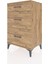 Hyperion Komodin 3 Çekmeceli 60X44X96 Çam-Çam 3