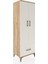 Hyperion Dolap 4 Raflı Tek Çekmeceli 2 Kapaklı 60X44X182 Çam-Aytaşı 2