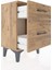 Arges Komodin 2 Çekmeceli 44X30X64 Çam-Çam 4