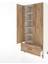Hyperion Dolap 5 Raflı Tek Çekmeceli 2 Kapaklı 88X44X195 Aytaşı-Çam 4