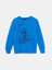 Yeni Sezon Bisiklet Yaka Baskılı Erkek Çocuk Sweatshirt 1