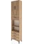 Arges Dolap 4 Raflı 4 Çekmeceli 2 Kapaklı 60X30X243 Çam-Çam 3