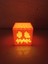 Turuncu Balkabağı Şeklinde Minecraft Tealight LED Lamba, Halloween Için Mükemmel Seçim 1