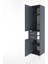 Hyperion Dolap 4 Raflı 2 Çekmeceli 2 Kapaklı 44X44X221 Antrasit-Antrasit 4