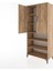 Hyperion Dolap 5 Raflı 2 Kapaklı 88X44X195 Çam-Çam 4