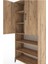 Hyperion Dolap 5 Raflı 2 Kapaklı 88X44X195 Çam-Çam 5