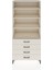 Hyperion Dolap 4 Raflı 4 Çekmeceli 88X44X195 Aytaşı-Aytaşı 1