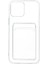 iPhone 12 Pro Max Kılıf Kart Şeffaf Silikon - Şeffaf - MKR021326-3781 4