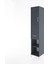 Hyperion Dolap 3 Raflı Tek Çekmeceli Tek Askılı 44X44X221 Antrasit-Antrasit 3