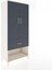 Hyperion Dolap 4 Raflı Tek Çekmeceli 2 Kapaklı 88X44X195 Aytaşı-Antrasit 2
