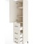 Hyperion Dolap 3 Raflı 4 Çekmeceli Tek Kapaklı 44X44X221 Aytaşı-Aytaşı 5