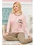 Bayan Uzun Kollu Pijama Takımı Model No 7607 2