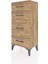 Arges Komodin 4 Çekmeceli 44X30X96 Çam-Çam 3