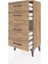 Arges Komodin 4 Çekmeceli 44X30X96 Çam-Çam 4