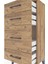 Arges Komodin 4 Çekmeceli 44X30X96 Çam-Çam 5