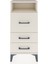 Arges Komodin Tek Raflı 3 Çekmeceli 44X30X96 Aytaşı-Aytaşı 1