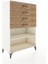 Hyperion Dolap Tek Raflı 4 Çekmeceli 88X44X134 Aytaşı-Çam 2