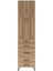 Arges Dolap 4 Raflı 5 Çekmeceli 2 Kapaklı 60X30X243 Aytaşı-Çam 1