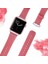 Ally Apple Watch 7-8 41MM 6-5-4 40MM Deri Ince Sim Işlemeli Kordon Kayış 3-2-1 38MM-(1903) 3