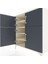 Hyperion Şifonyer 4 Raflı 4 Kapaklı 88X44X96 Aytaşı-Antrasit 5