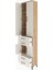 Arges Dolap 4 Raflı 4 Çekmeceli 4 Kapaklı 60X30X243 Çam-Aytaşı 4