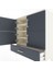 Arges Şifonyer 4 Raflı Tek Çekmeceli 4 Kapaklı 88X30X96 Aytaşı-Antrasit 5