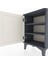 Arges Komodin 2 Raflı Tek Kapaklı 44X30X64 Antrasit-Aytaşı 5