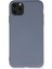 iPhone 11 Pro Max Kılıf Nano Içi Kadife Silikon - Gri - MKR021744-2378 1