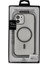 iPhone 11 Hilton Magsafe Kapak - Lacivert - MKR022536-4582 4