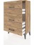 Arges Komodin 3 Çekmeceli 60X30X96 Çam-Çam 4