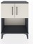 Arges Komodin 2 Raflı 2 Kapaklı 60X30X80 Antrasit-Aytaşı 1