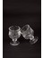 Ayaklı Kahve Yanı Bardağı Kristal Kesim Shot Bardak 7cm x 4 cm 6 Lı Set 5