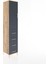 Hyperion Dolap 3 Raflı 4 Çekmeceli Tek Kapaklı 44X44X221 Çam-Antrasit 2
