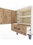 Arges Komodin 2 Raflı Tek Kapaklı 44X30X64 Aytaşı-Çam 5