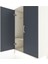 Hyperion Dolap Tek Raflı 2 Kapaklı Tek Askılı 88X44X134 Aytaşı-Antrasit 5