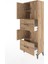 Arges Dolap 3 Raflı 2 Çekmeceli 4 Kapaklı 60X30X163 Çam-Çam 4