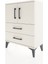 Arges Komodin 2 Raflı 2 Çekmeceli 2 Kapaklı 60X30X80 Aytaşı-Aytaşı 3