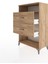 Hyperion Dolap Tek Raflı 2 Çekmeceli 88X44X134 Çam-Çam 4